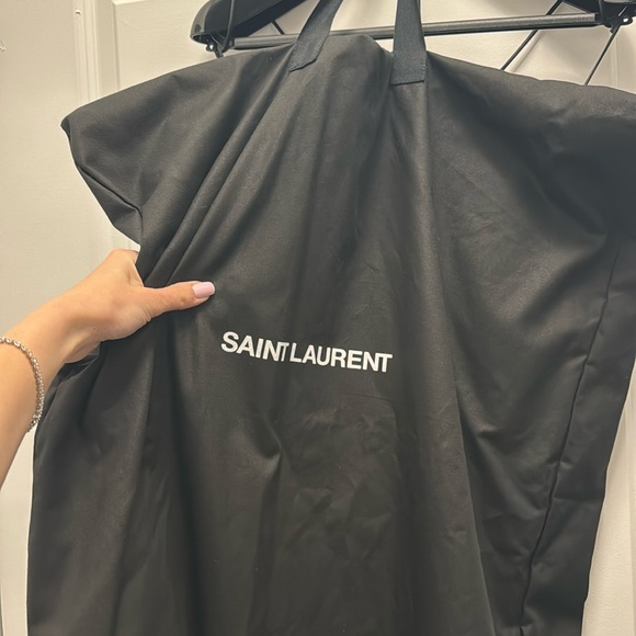 YSL COWL BACK DRESS IN SILK SATIN - Picture 8 of 8